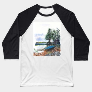 A Peaceful Lake for Kayaking Baseball T-Shirt